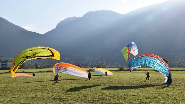 Paragliding p1 p2 course